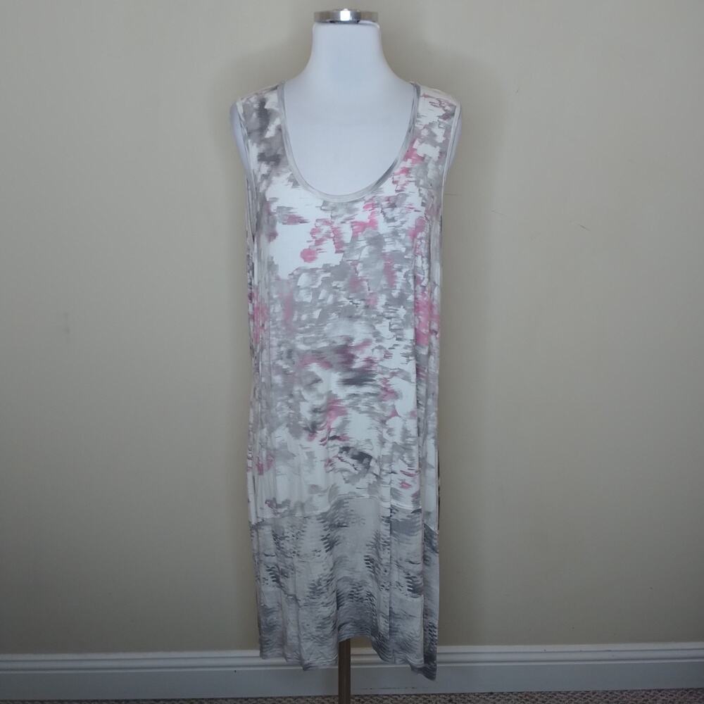 Parsley & Sage Sleeveless‎ Dress Stretch Knit Hi Low Tunic